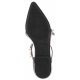Baleriny Melissa Pointy Stripe Fly AD 33638/AB955 Black - małe zdjęcie