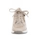 Sneakersy Rieker Beżowe N4327-80 Metallic - małe zdjęcie