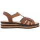 Sandały Rieker Brązowe 62918-22 Brown - małe zdjęcie