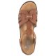 Sandały Rieker Brązowe 62918-22 Brown - małe zdjęcie