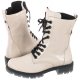 Botki Caprice Białe 9-25251-29 138 Snow Naplak - małe zdjęcie