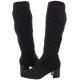 Kozaki Caprice Czarne 9-25515-29 044 Black Stretch - małe zdjęcie