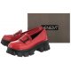 Mokasyny Venezia Czerwone 13165 COMB RED - małe zdjęcie