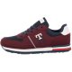 Sneakersy Tommy Hilfiger Low Cut Lace-Up Sneaker Bordeaux/Blue T3B9-32492-1450A240 - małe zdjęcie