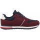 Sneakersy Tommy Hilfiger Low Cut Lace-Up Sneaker Bordeaux/Blue T3B9-32492-1450A240 - małe zdjęcie