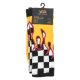 Skarpetki Vans Flame Check Crew Black/White A4TQHZIA1 - małe zdjęcie