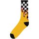 Skarpetki Vans Flame Check Crew Black/White A4TQHZIA1 - małe zdjęcie