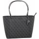 Torebka Shopperka Guess Noelle Elite Tote BM787923 Coal - małe zdjęcie