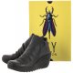 Botki FLY London Yip Mousse Black P500505017 - małe zdjęcie