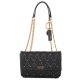 Torebka Listonoszka Guess Triana Convertible Xbody Flap Black HWQS85 53210 - małe zdjęcie