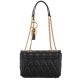 Torebka Listonoszka Guess Triana Convertible Xbody Flap Black HWQS85 53210 - małe zdjęcie