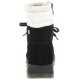 Śniegowce Caprice Czarne/Białe 9-26230-29 061 Black/White - małe zdjęcie