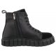 Botki Venezia Czarne 13212101 BLACK - małe zdjęcie