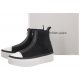 Sneakersy Calvin Klein Cupsole Flatform Mid Zip YW0YW00767 BDS Black - małe zdjęcie