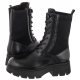 Workery Calvin Klein Chunky Combat Laceup Zip YW0YW00740 Black - małe zdjęcie