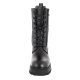 Workery Calvin Klein Chunky Combat Laceup Zip YW0YW00740 Black - małe zdjęcie