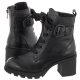Botki Caprice Czarne 9-25209-29 022 Black Nappa - małe zdjęcie