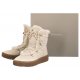 Śniegowce Tamaris Beżowe 1-26854-29 418 Ivory - małe zdjęcie