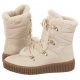 Śniegowce Tamaris Beżowe 1-26854-29 418 Ivory - małe zdjęcie