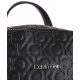 Plecak Calvin Klein CK Must Campus Backpack Embossed K60K610173 BAX Black - małe zdjęcie