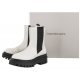 Sztyblety Calvin Klein Flatform Chelsea Boot YW0YW00850 YBR White - małe zdjęcie