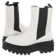 Sztyblety Calvin Klein Flatform Chelsea Boot YW0YW00850 YBR White - małe zdjęcie