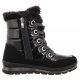 Śniegowce Caprice Czarne 9-26226-29 019 Black Comb - małe zdjęcie