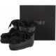 Śniegowce Moon Boot Icon Low Faux Fur Black 1409390 N001 - małe zdjęcie