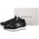 Sneakersy Calvin Klein Runner Sock Laceup Ny-Lth W YW0YW00840 01H Black - małe zdjęcie