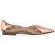 Baleriny Caprice Złote 9-22110-20 933 Rosegold Met - małe zdjęcie
