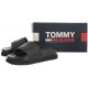Klapki Tommy Hilfiger Tommy Jeans Elev Fltfrm Pl Sld Black EN0EN02110 0GJ - małe zdjęcie