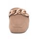 Klapki Caprice Beżowe 9-27104-20 317 Bark Suede - małe zdjęcie