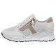 Sneakersy Rieker Białe/Beżowe N6304-80 - małe zdjęcie