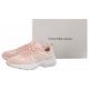 Sneakersy Calvin Klein Retro Tennis Over Mesh Wn Peach Blush/Creamy White YW0YW00946 0JV - małe zdjęcie