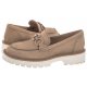 Mokasyny Caprice Beżowe 9-24706-20 356 Mud Nubuc - małe zdjęcie