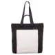 Torebka Calvin Klein Ultralight Sq Tote40 CB Black/Ancient White K60K610556 0GM - małe zdjęcie