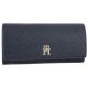 Portfel Tommy Hilfiger TH Emblem Lrg Flap Wallet AW0AW14651 DW6 - małe zdjęcie