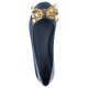 Baleriny Melissa Dora III AD 33778/AJ037 Blue/Gold - małe zdjęcie