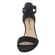 Sandały Tamaris Czarne 1-28396-20 004 Black Suede - małe zdjęcie