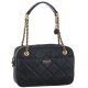 Torebka Guess Abey Top Zip Shoulder Bag HWQB85 58180 Black - małe zdjęcie