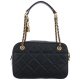 Torebka Guess Abey Top Zip Shoulder Bag HWQB85 58180 Black - małe zdjęcie