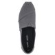Espadryle Toms Alpargata Pavement Grey Refibra Tencel Textured Woven 10019652 - małe zdjęcie