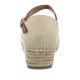 Sandały Tommy Hilfiger Rope Wedge Sandal Beige T3A7-32185-0048 500 - małe zdjęcie