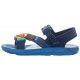 Sandałki Zaxy Liga Da Justica Icon Sandal JJ385050/AC664 Blue - małe zdjęcie