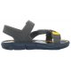 Sandałki Zaxy Liga Da Justica Icon Sandal JJ385049/AC662 Grey - małe zdjęcie
