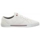 Tenisówki Tommy Hilfiger Core Corporate Vulc Canvas White FM0FM04560 YBS - małe zdjęcie