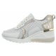 Sneakersy Artiker Białe/Złote 50C1285 - małe zdjęcie