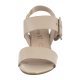 Sandały Caprice Beżowe 9-28306-20 433 Beige Perlato - małe zdjęcie
