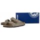 Klapki Birkenstock Arizona Bs Taupe 0051463 - małe zdjęcie