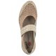 Półbuty Rieker Beżowe N4257-60 Beige - małe zdjęcie